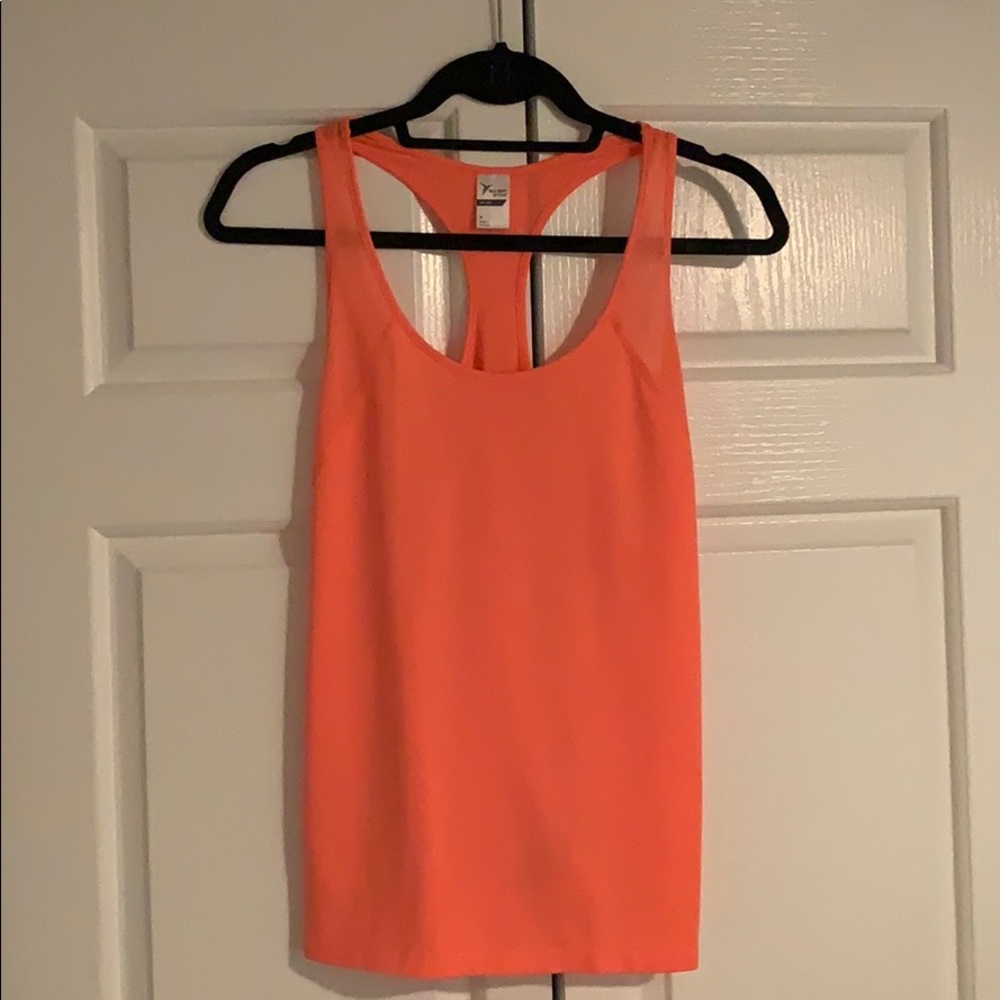 Orange Activewear Tank